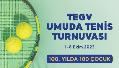“Umuda Tenis Turnuvası" 1 Ekim'de Başlıyor