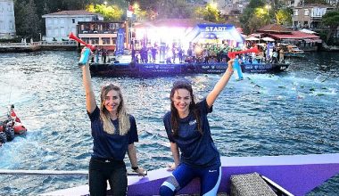 Ünlü isimler Yağmur Tanrısevsin ve Şahika Encümen'den Triatlon sporuna destek