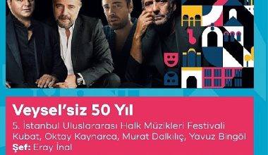 Beyoğlu Kültür Yolu'nda Ünlü İsimlerden Aşık Veysel Sürprizi