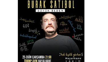 Burak Satıbol, “Büyük Beden” Adlı Yeni Gösterisiyle Hayalhane Sahnesi'nde İlk Kez Seyirciyle Buluşuyor!