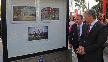 'Cumhuriyet'in 100.Yılı' konulu ulusal fotoğraf sergisi açıldı