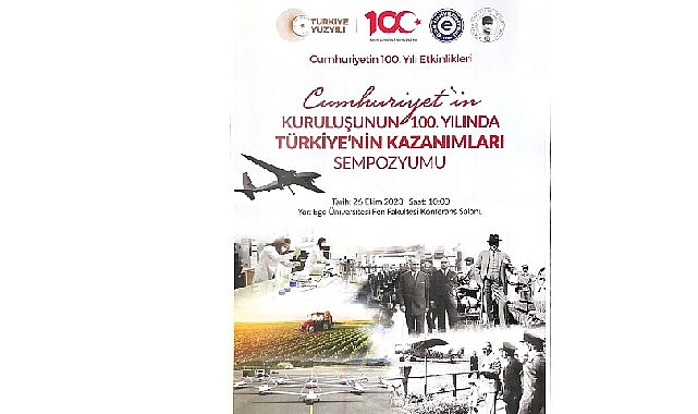 Ege Üniversitesinde (EÜ) “Cumhuriyetin 100. Yıl Etkinlikleri" devam ediyor