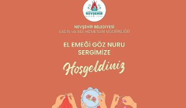 “El Emeği Göz Nuru" Sergisi Nissara AVM'de Açılacak