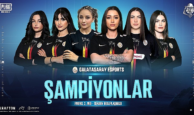 Galatasaray Espor PUBG MOBILE'da Avrupa Şampiyonu oldu