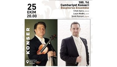 Grand Pera Emek Sahnesinde 100. Yıl Cumhuriyet Konseri