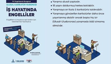 İş Hayatında Engelliler ulusal karikatür yarışması başvuruları başladı