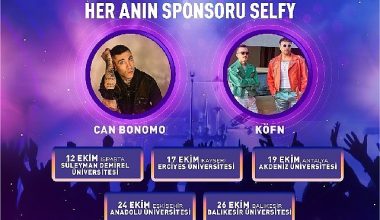 Kampüslerde festival heyecanı: Selfy Fest'e geri sayım başladı