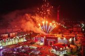 Keçiören'de Cumhuriyetin 100. Yılı kutlamaları muhteşem havai fişek gösterisiyle final yaptı