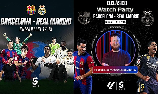 LaLiga'da Sezonun İlk El Clasico Mücadelesi S Sport Plus'ta!