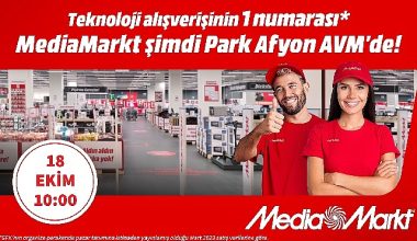 MediaMarkt 96. Mağazasını Afyon'da Açıyor