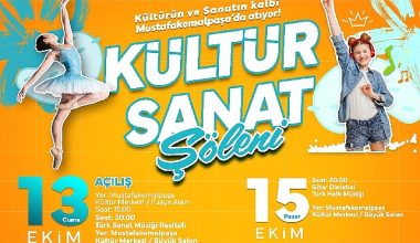 Mustafakemalpaşa'da Kültür Sanat Şöleni Yaşanacak
