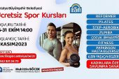Sağlıklı yaşam için haydi ASFİM spor kurslarına kayıtlar başladı