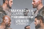 UFC'de “Yılın Dövüş Gecesi" Türkiye'de Sadece S Sport Plus'ta