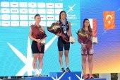Yenişehir Avrupa Triatlon Kupası'nda milli triatlet Selinay Tuğçe Kır altın madalya kazandı