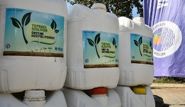 Yenişehir Belediyesinden üreticilere organik solucan gübresi