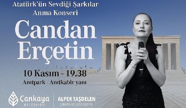 Çankaya Belediyesi Atatürk'ü sevdiği şarkılarla anacak
