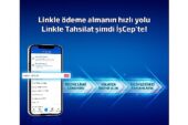 Cep telefonlarını POS cihazına dönüştüren Linkle Tahsilat hizmeti İşCep'te