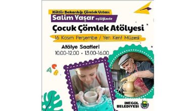 İnegöl Belediyesi'nden Çocuklara Özel Çömlek Atölyesi Etkinliği