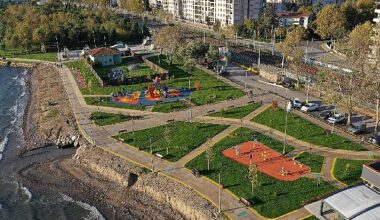 Kocaeli Büyükşehir'in Yarımca sahil parkı çok güzel oldu