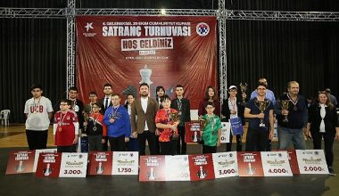 Küçükçekmece'de 29 ekim satranç turnuvası heyecanı