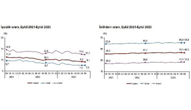 Mevsim etkisinden arındırılmış işsizlik oranı yüzde 9,1 seviyesinde gerçekleşti