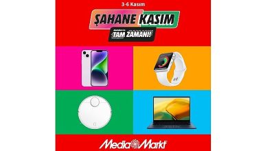“Şahane Kasım" Fırsatları MediaMarkt'ta Başladı! “Şahane Kasım" Fırsatları MediaMarkt'ta Başladı!