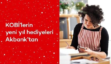 Akbanklı KOBİ'ler Yeni Yıla '100 Ödül, 100 Talihli Kampanyası' ile Başlıyor