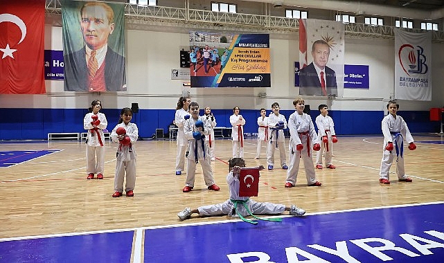 Bayrampaşa'da spor okulu kış sezonu başladı