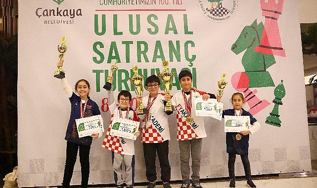Çankaya'nın “kasparov”ları yarıştı