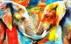 Çocuklar için 'Yaratıcı Soyut Resim Atölyesi'  Trump Art Gallery'de 