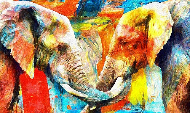Çocuklar için 'Yaratıcı Soyut Resim Atölyesi'  Trump Art Gallery'de 
