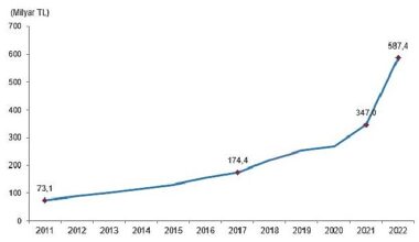 Eğitim harcamaları 2022 yılında 587 milyar 438 milyon TL oldu