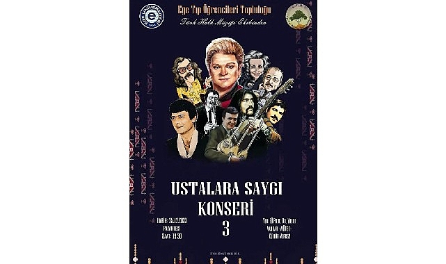 EÜ Tıp Fakültesi Öğrencileri Topluluğu'ndan “Ustalara Saygı Konseri"