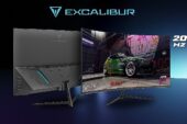 Excalibur 23.8" Curved Monitör 200HZ yenileme hızıyla oyunseverleri büyülüyor