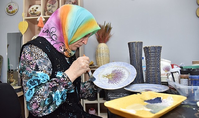 Kartepe'de dekoratif el sanatları kursu