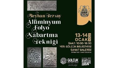 Kültürel sanatlar gölcük'te modern sanatlarla birleşiyor