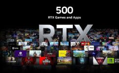 NVIDIA RTX Oyun ve Uygulamalarının Sayısı 500'ü Aştı