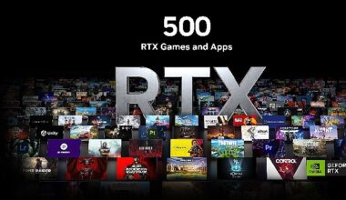 NVIDIA RTX Oyun ve Uygulamalarının Sayısı 500'ü Aştı NVIDIA RTX Oyun ve Uygulamalarının Sayısı 500'ü Aştı