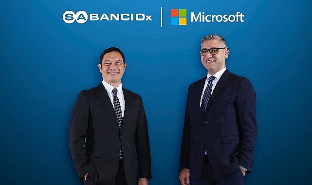 SabancıDx ve Microsoft, Türkiye'de Yapay Zeka Destekli Hibrit Bulut Çözüm Merkezi kuruyor