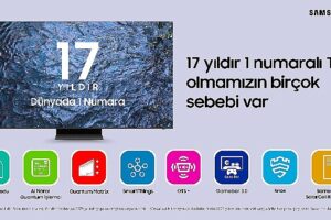 Samsung'un TV yolculuğu: Teknoloji, tasarım ve inovasyonun uyumuyla gelen 17 yıllık pazar liderliği