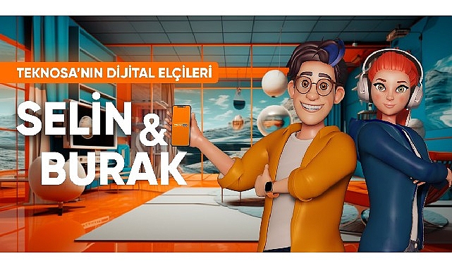 Teknosa'nın dijital elçileri Burak ve Selin   teknoloji tutkunlarının yanında 