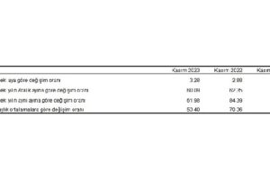Tüketici fiyat endeksi (TÜFE) yıllık yüzde 61,98, aylık yüzde 3,28 arttı
