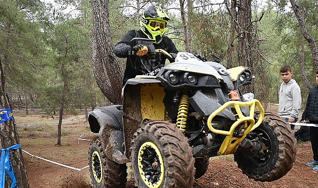 Türkiye Enduro ve ATV Şampiyonası 3. Ayak Yarışları Kemer'de yapıldı