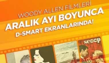 Woody Allen filmleri Aralık ayı boyunca D-Smart ekranlarında!