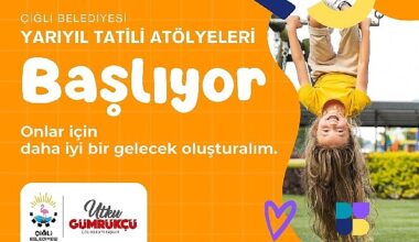 Çiğli Belediyesi'nden Çocuklara Sömestr Hediyesi