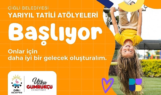 Çiğli Belediyesi'nden Çocuklara Sömestr Hediyesi