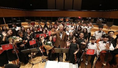 Çocuk senfoni ve Cengiz Özkan'dan muhteşem konser