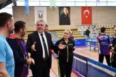 Gerenli'den Uluslararası Kış Masa Tenisi Kampı'na ziyaret