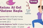 Güllük'te ücretsiz pilates kursu başlıyor