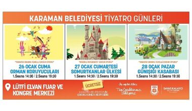 Karaman Belediyesi'nden çocuklara yarıyıl tatili hediyesi